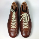 Cole Haan Oxfords US 11M Nike Air Leather Brown Mens Shoes
