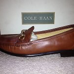 Vintage Cole Haan Leather Bit Loafers BROWN