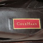 Men’s COLE HAAN Burgundy Slip-On Leather Fishermen Casual Sandals Size 9 M