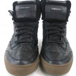DIESEL ‘Revolution – Claw King’ Black Lace Up Casual Fashion Sneakers Shoe Sz 11