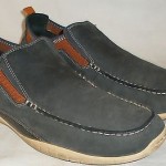 Mens Size 10 M COLE HAAN NIKE AIR Leather Slip On Leather Slides Flats Shoes