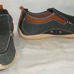 Mens Size 10 M COLE HAAN NIKE AIR Leather Slip On Leather Slides Flats Shoes