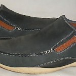 Mens Size 10 M COLE HAAN NIKE AIR Leather Slip On Leather Slides Flats Shoes