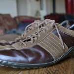 Cole Haan brown leather suede shoes Size 10 casual athletic Barely worn!