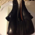 HUGO BOSS Black Leather Casual Men’s Shoe Sz 8.5