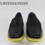 Cole Haan Nike Lunargrand Mens Penny Loafer Shoes New Black & Volte size 12