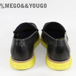 Cole Haan Nike Lunargrand Mens Penny Loafer Shoes New Black & Volte size 12