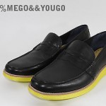 Cole Haan Nike Lunargrand Mens Penny Loafer Shoes New Black & Volte size 12