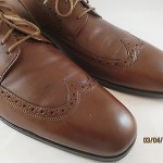 HUGO BOSS Brown ‘Matano’ Wingtip Oxford Size 13 $275