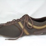 BOSS HUGO BOSS BROWN MESH & LEATHER COMBO FASHION SNEAKER SIZE 43 EU 10 US