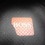 BOSS HUGO BOSS BROWN MESH & LEATHER COMBO FASHION SNEAKER SIZE 43 EU 10 US