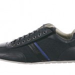 Hugo Boss Men’s Red Thatoz Sneakers In Midium Blue(50227208-429)