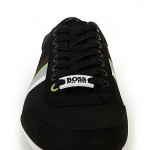 Hugo Boss Green Men’s Sneakers Victoire Station Black 50261694 001 New Authentic