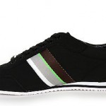 Hugo Boss Green Men’s Sneakers Victoire Station Black 50261694 001 New Authentic