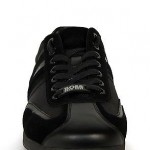 Hugo Boss Green Men’s Sneakers Stiven Black 50247608 001 New With Box Authentic