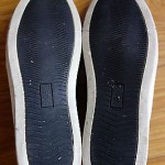 HUGO BOSS Leather Sneakers – Black / US Size 9