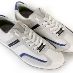 Hugo Boss Green Men’s Sneakers Stiven White 50247608 100 New W Box Authentic