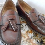 COLE HAAN Green Label ~  Brown Tassel Loafers ~ Men’s Sz 13B
