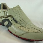 Men’s DIESEL Shoes Sneakers Casual Sz US 10 Grey Velcro Closure All Leather