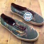 BNIB Vans Authentic CA US 10.5 Birds Hunter Green