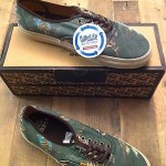 BNIB Vans Authentic CA US 10.5 Birds Hunter Green