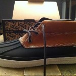 BNIB Vans CA Chukka Del Pato US 10.5 After Dark/Vanilla Ice