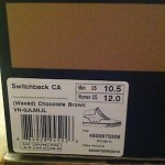 BNIB Vans Switchback CA US 10.5 Waxed Chocolate Brown
