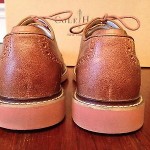 Cole Haan Air Franklin Wing 2 mens size 9m Bark Suede