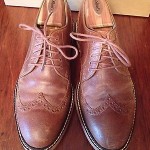 Cole Haan Air Franklin Wing 2 mens size 9m Bark Suede