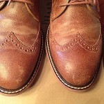 Cole Haan Air Franklin Wing 2 mens size 9m Bark Suede