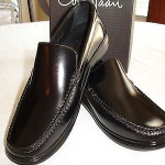 New Mens COLE HAAN KEATING Venetian Black Slip On Loafers Sz 8.5 NIB