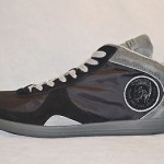 Diesel TELL Mens CASUAL Tennis shoes HI TOP Sneakers SIZE 13 NEW BLACK GRAY