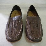 COLE HAAN ” Nike Air ” Men’s Shoes 11 M LOAFERS Brown Leather