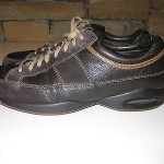 Mens Cole Haan Nike Air Brown Leather Casual Oxford Shoes 11 M