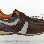 Mens BOSS HUGO BOSS Stylish Brown leather Fashion Sneakers sz 43 M $350