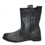 Diesel Brando Black Men’s Leather Suede boots shoes size US 12 EUR 45 New