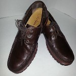 COLE HAAN Men’s Boat Style Loafer Oxford Shoes Brown Size 10