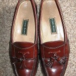 COLE HAAN BROWN TASSELS  LOAFERS SHOES SIZE 10D