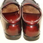 Cole Haan Men’s Burgundy Leather Kiltie Loafers Size 8-9 M