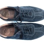 Cole Haan Air Obori Men’s Size 11M Dark Blue Suede Shoes Nike Soles EUC