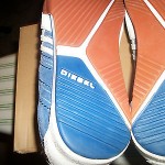 DIESEL  MENS SIZE 10 EURO SZ 43 FASHION SNEKERS THE PAEAPAT MUDD RE.$135