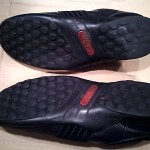 COLE HAAN BLACK AND SUEDE MENS SHOES SIZE 11.5