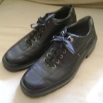 Cole Haan Black Leather Shoes size 11M used