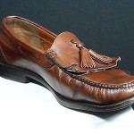 COLE HAAN CITY Mens Brown Leather Loafers W/ Tassels US 11.5 B Narrow