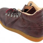 DIESEL “MASK” COFFEE BEAN BROWN MENS LEATHER BOOTS SHOES SIZE 12.5 BLACK GOLD