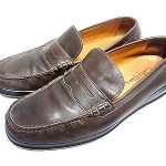 Cole Haan Shoes Mens Loafers Slip On Casual Dress Brown Leather Size 10.5 M