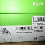NEW HUGO BOSS GREEN LABEL STIVEN OPEN BLUE MEN WALKING SHOES Size 12US
