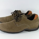 cole haan shoes mens 12 D brown leather suede split toe