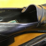 Cole Haan Mens Black Leather Loafers Size  9.5 B ITALY