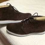 Cole Haan Men’s LunarGrand Chukka Boots Chestnut Waterproof Suede C12010 Size 10